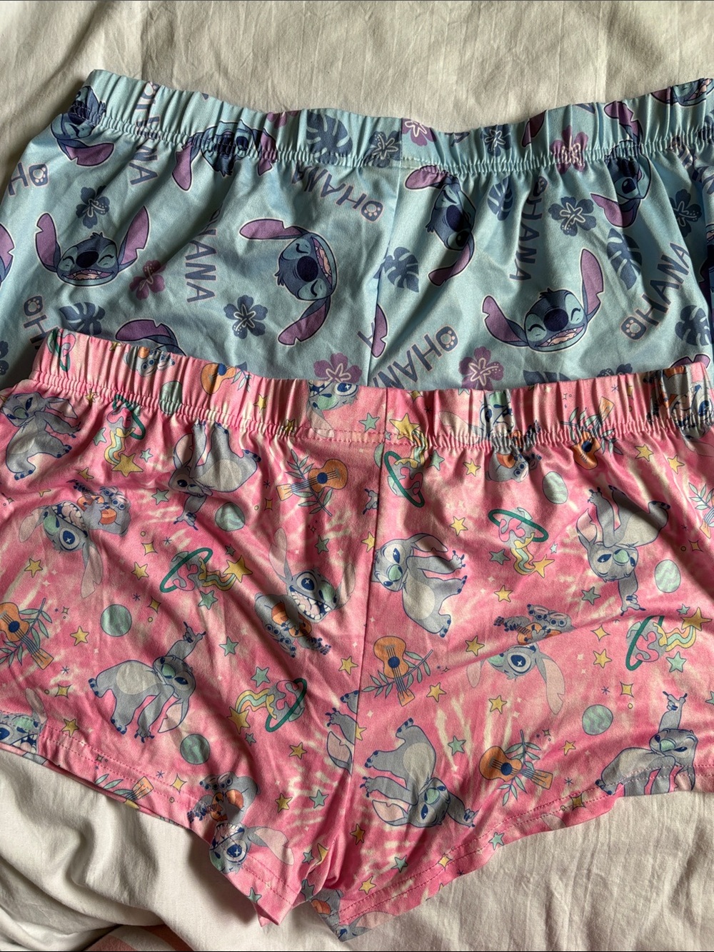 Stitch pj shorts